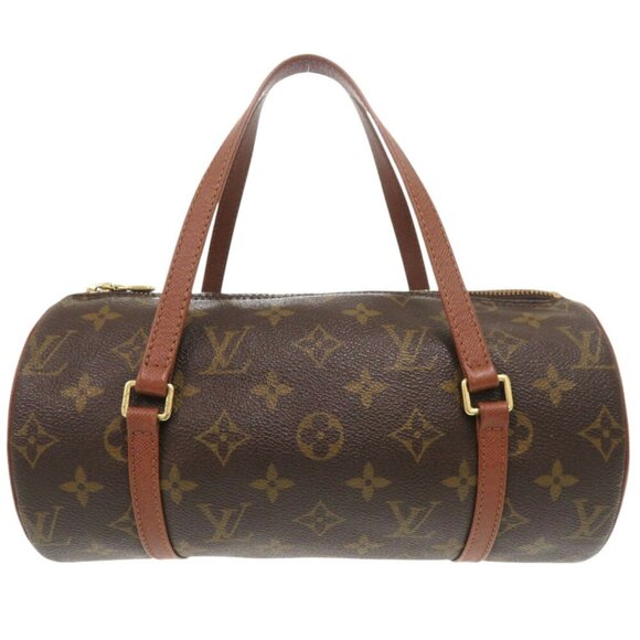 LOUIS VUITTON Authentic Brown Monogram Papillon 26 Bag